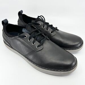 Sketchers Black Leather HESTON ROGIC Mens Shoes Size 13